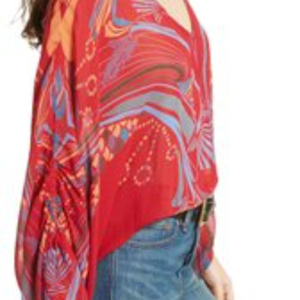 Free People Patterned Blouse - Picture 5 of 7